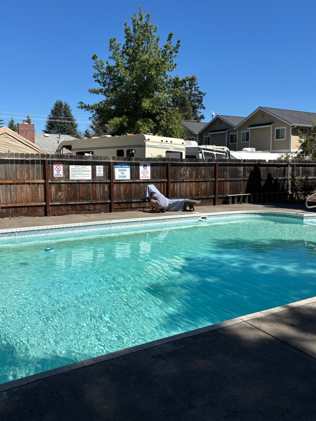 The Pool Is Open